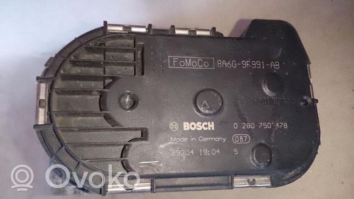 Ford Fiesta Boîtier papillon 8A6G9F991AB0280750478