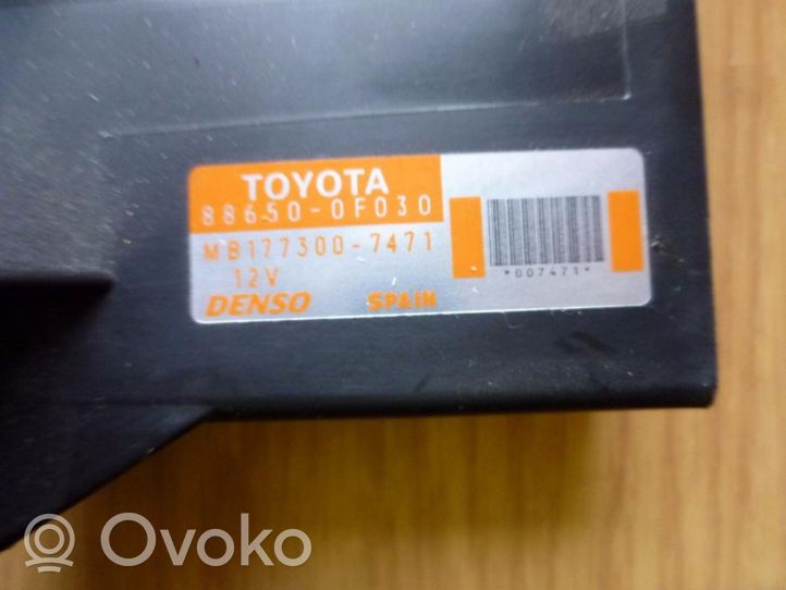 Toyota Corolla E120 E130 Unité de contrôle climatisation / chauffage 886500F030