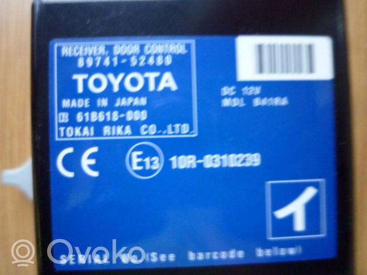 Toyota Verso-S Oven ohjainlaite/moduuli 8974152480