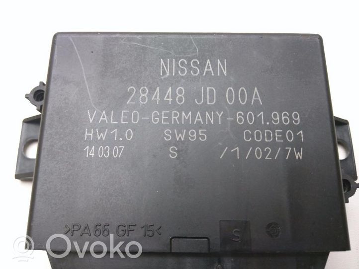 Nissan Qashqai+2 Sterownik / Moduł parkowania PDC 28448JD00A