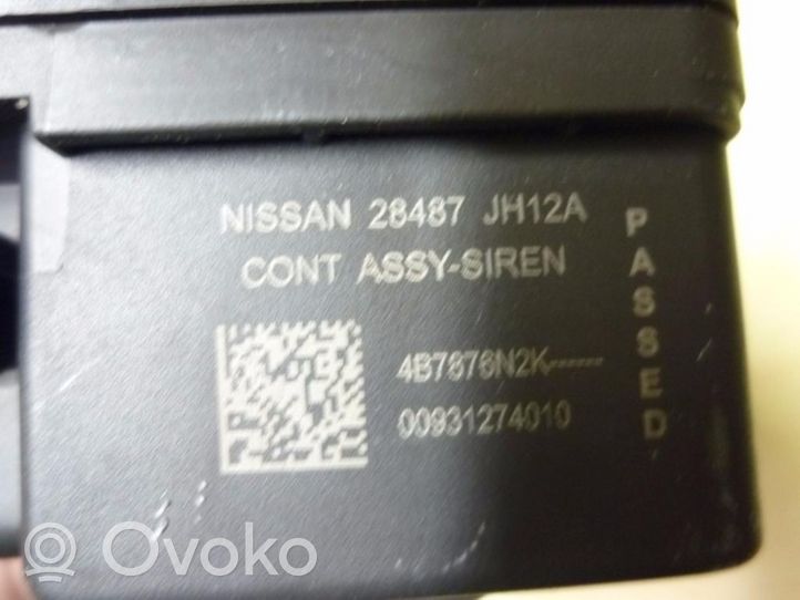 Nissan Qashqai+2 Syrena alarmu 28487JH12A