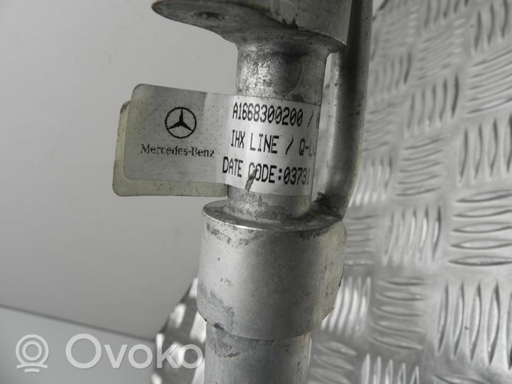 Mercedes-Benz ML W166 Gaisa kondicioniera caurulīte (-es) / šļūtene (-es) A1668300200