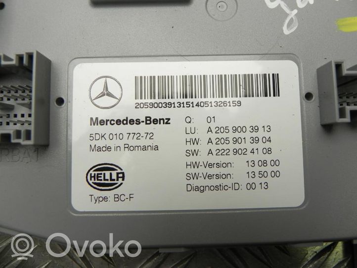 Mercedes-Benz C AMG W205 Газовый фильтр A2059003913