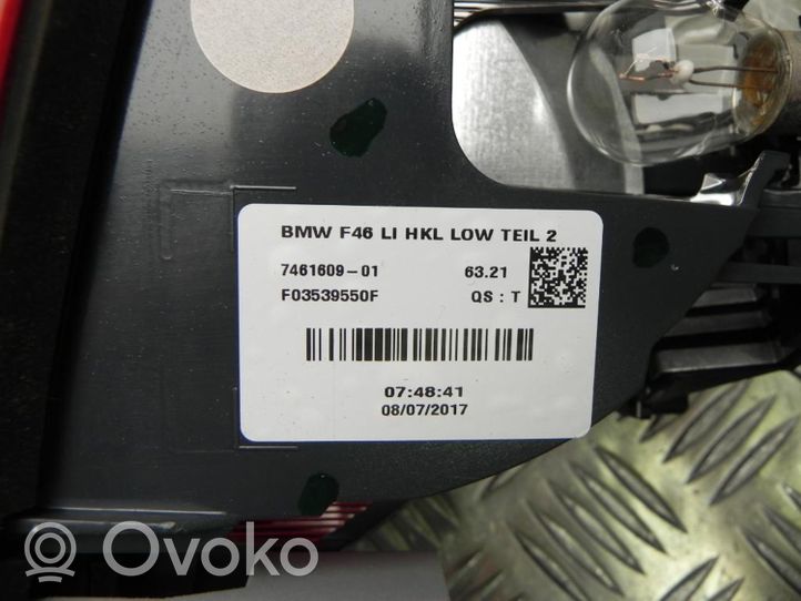 BMW 2 F46 Lampa tylna 746160901