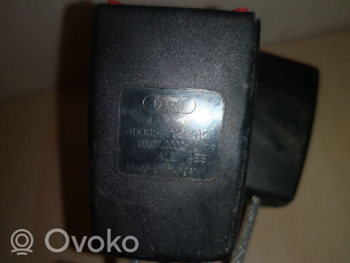 Audi A8 S8 D2 4D Etuistuimen turvavyön solki 4D0857739H01C