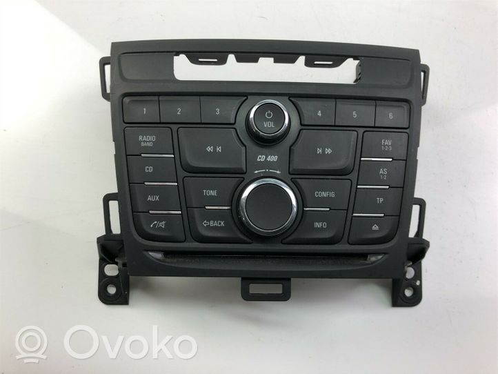 Opel Zafira C Radio/CD/DVD/GPS-pääyksikkö 20875735