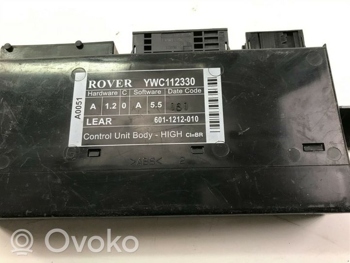 Land Rover Range Rover P38A Muut ohjainlaitteet/moduulit YWC112330