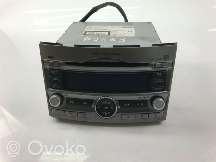 Subaru Outback Unité principale radio / CD / DVD / GPS 86201AJ410