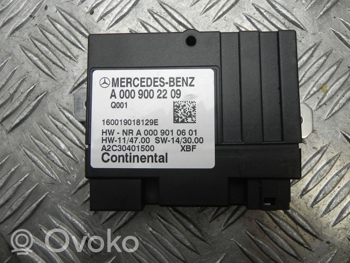 Mercedes-Benz S W222 Fuel injection pump control unit/module A0009002209