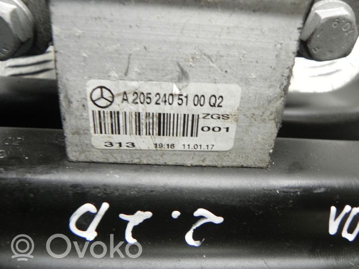 Mercedes-Benz C AMG W205 Cita veida vidus konsoles (tuneļa) elementi A2052405100