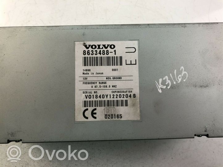 Volvo S80 Navigation unit CD/DVD player 86334881