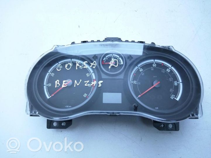 Vauxhall Corsa D Compteur de vitesse tableau de bord 28118991