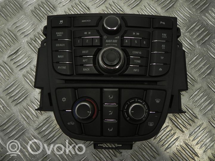 Vauxhall Astra J Radio/CD/DVD/GPS-pääyksikkö 95137306