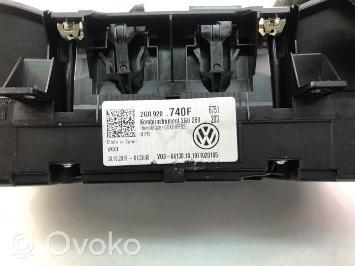 Volkswagen T-Cross Nopeusmittari (mittaristo) 2G0920740F