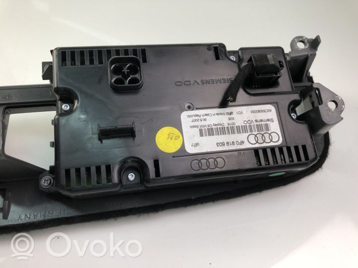 Audi A6 S6 C6 4F Spidometras (prietaisų skydelis) 4F0920901F