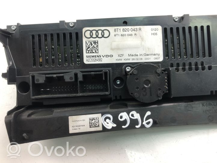 Audi A4 S4 B9 Centralina del climatizzatore 8T1820043R