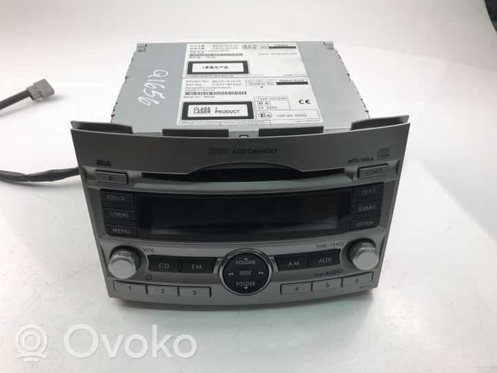 Subaru Legacy Unité principale radio / CD / DVD / GPS 86201AJ410