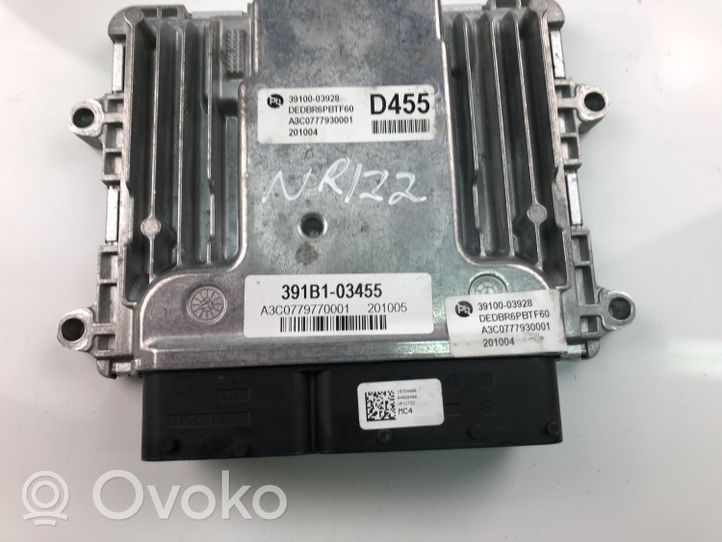 KIA Niro Calculateur moteur ECU 391B103455