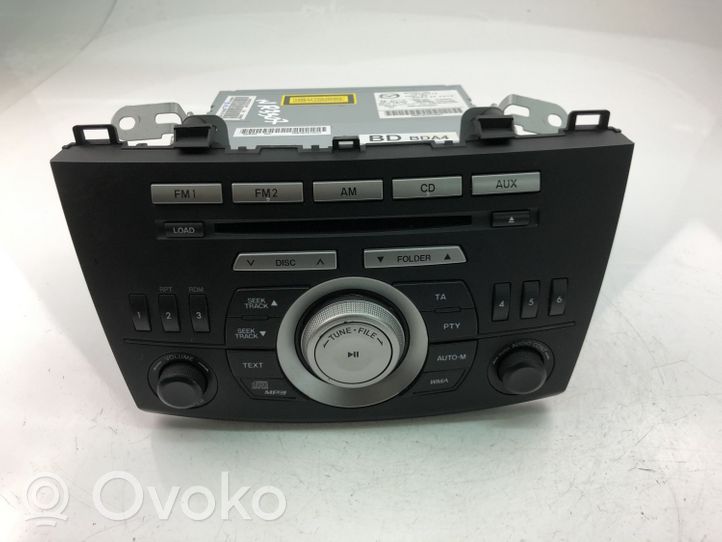 Mazda 3 II Radio/CD/DVD/GPS-pääyksikkö BDA466AR0A