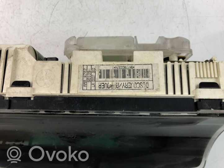 Land Rover Discovery Tachimetro (quadro strumenti) LR0007002