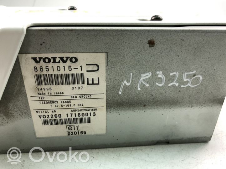 Volvo V70 Unité de navigation Lecteur CD / DVD 86510151