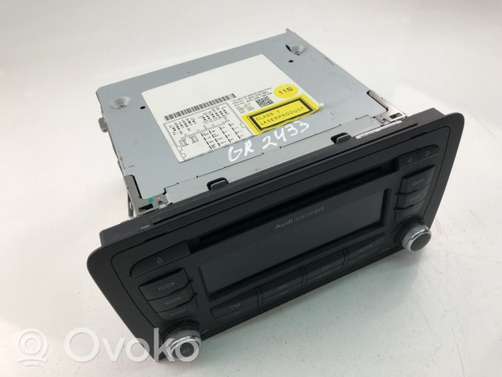 Audi A3 S3 8P Radio / CD/DVD atskaņotājs / navigācija 8P0035186AB