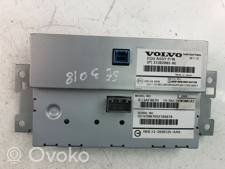 Volvo V60 Moduł / Sterownik dziku audio HiFi 31382065AE