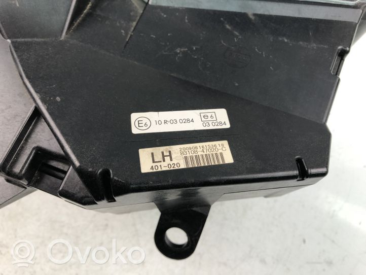 Toyota Prius (XW30) Monitor / wyświetlacz / ekran 8310847020C