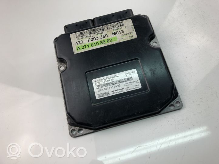 Mercedes-Benz C AMG W203 Sterownik / Moduł ECU A2711538479