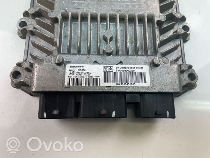 Citroen C3 Sterownik / Moduł ECU 9660300280