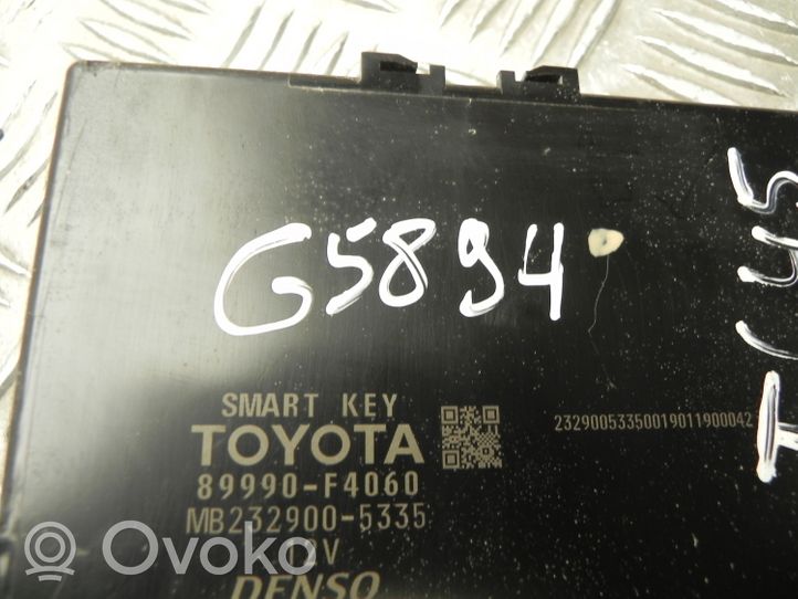 Toyota C-HR Beraktės sistemos KESSY (keyless) valdymo blokas/ modulis 89990F4060