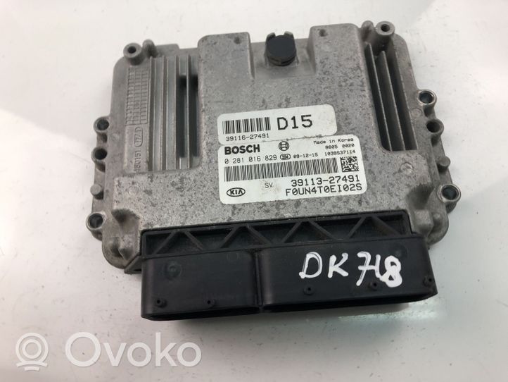 KIA Carens II Sterownik / Moduł ECU 3911327491