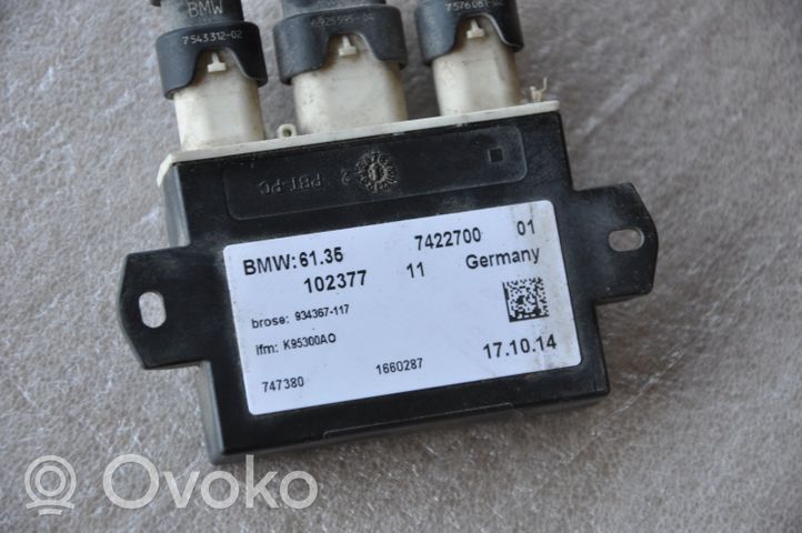 BMW 3 GT F34 Tailgate/trunk control unit/module 7391042