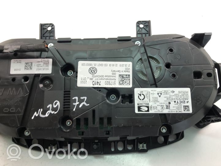 Volkswagen Golf VII Tachimetro (quadro strumenti) 517920741D