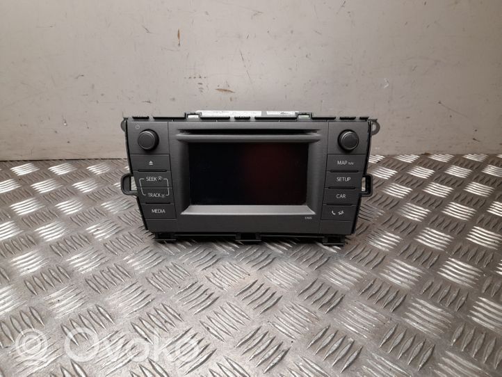 Toyota Prius (XW30) Radio/CD/DVD/GPS-pääyksikkö 8614047090