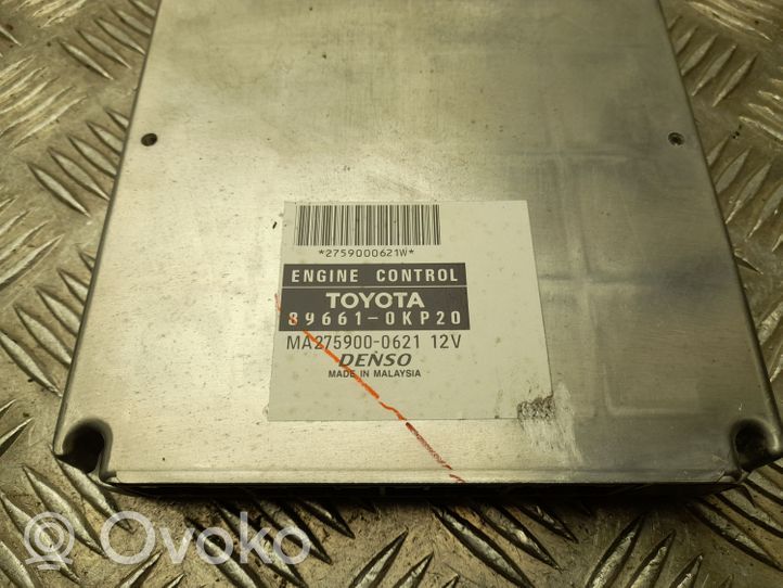 Toyota Hilux (AN10, AN20, AN30) Calculateur moteur ECU 896610KP20