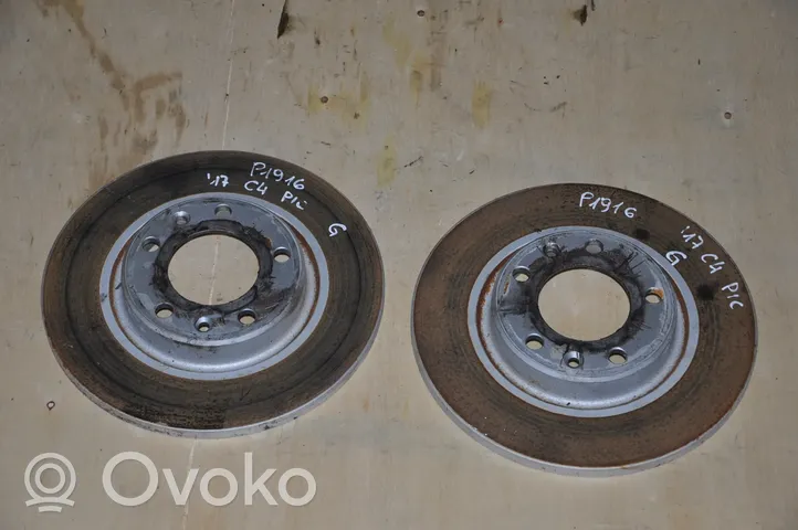 Citroen C4 II Picasso Rear brake disc 