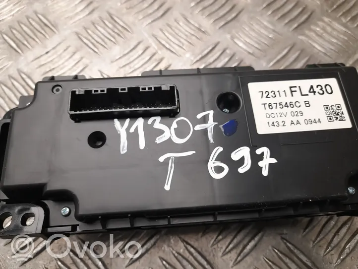 Subaru XV II Climate control unit 72311FL430