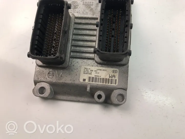 Opel Agila A Calculateur moteur ECU 55354326