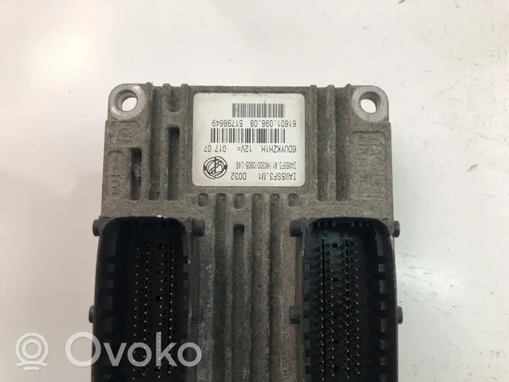 Fiat Grande Punto Calculateur moteur ECU 51798649