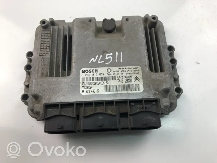 Peugeot Partner Calculateur moteur ECU 9663944680