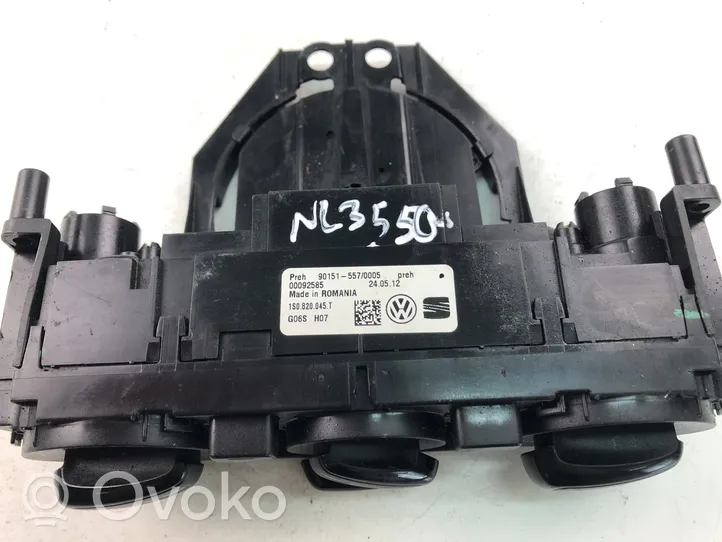 Volkswagen Up Ilmastoinnin ohjainlaite 1S0820045T