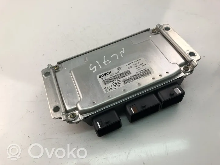 Peugeot 307 Calculateur moteur ECU 9647481280