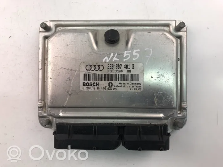 Audi A6 S6 C5 4B Блок управления двигателя 8E0907401B