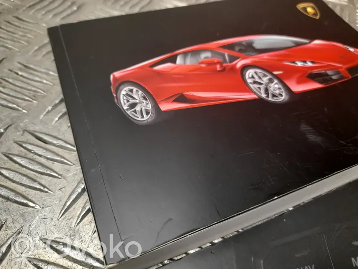 Lamborghini LP 580-2 Owners service history hand book 4T8012720AF