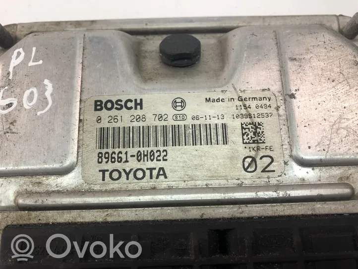 Toyota Aygo AB10 Unidad de control/módulo del motor 896610H022