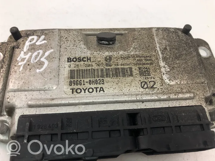 Toyota Aygo AB10 Engine control unit/module 896610H023