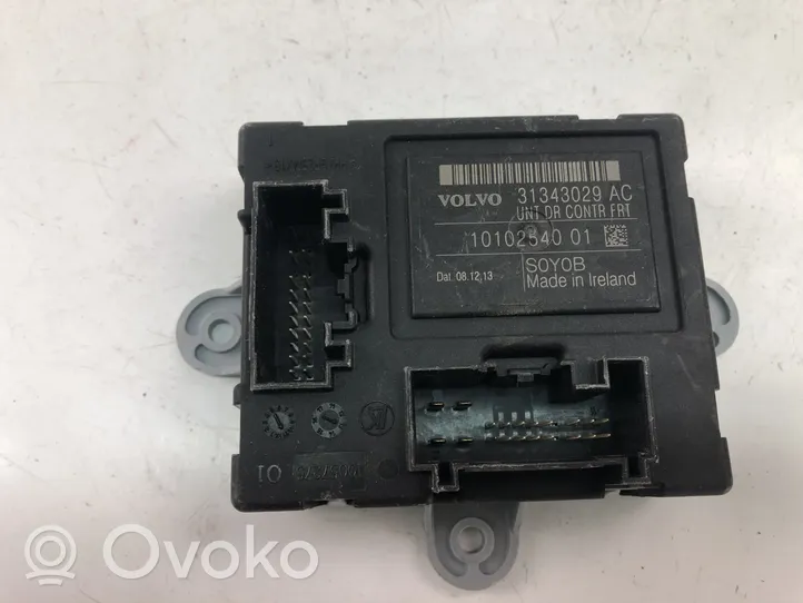 Volvo XC60 Door control unit/module 31343029AC