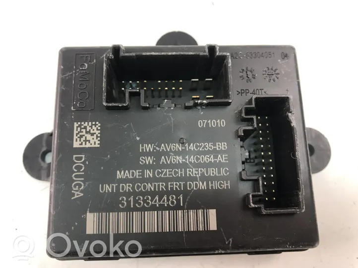 Volvo S60 Durų elektronikos valdymo blokas 31334481