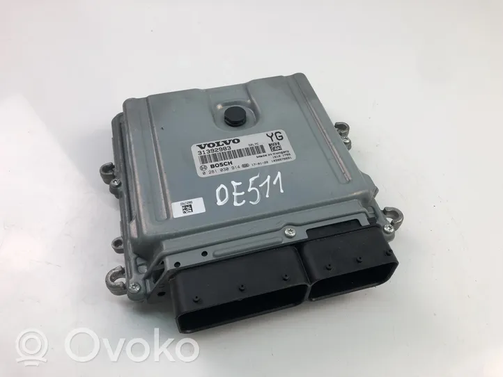 Volvo V60 Sterownik / Moduł ECU 31392983